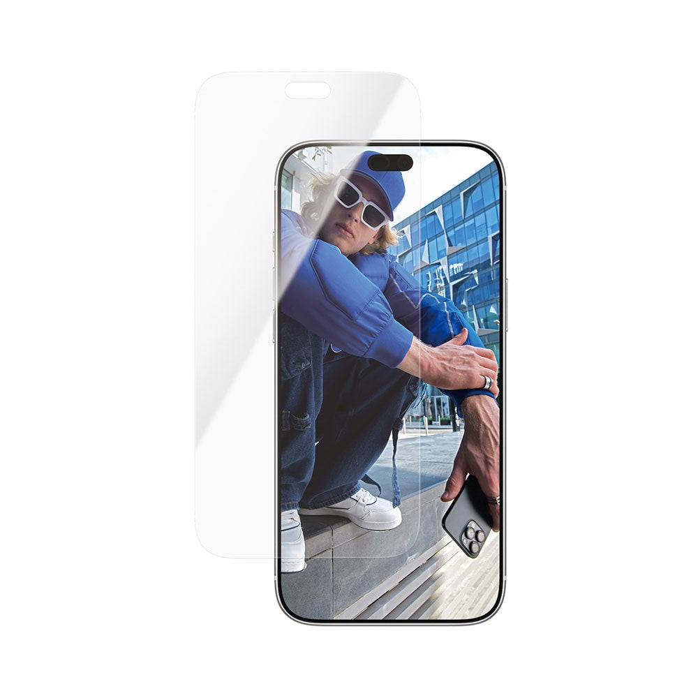 iPhone 18 Pro Max PanzerGlass Skærmbeskyttelse Classic Fit m. EasyAligner - Gennemsigtig