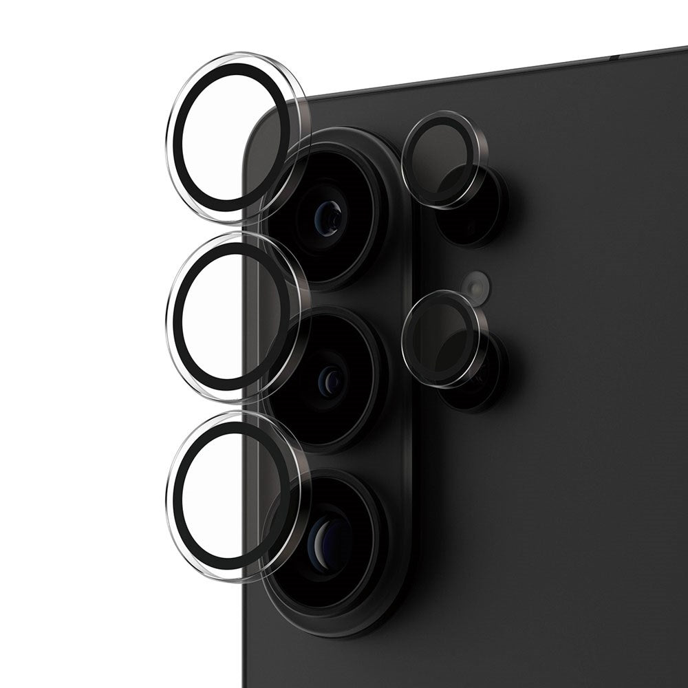 Samsung Galaxy S26 Ultra PanzerGlass Hoops - Kamerabeskyttelse - Gennemsigtig