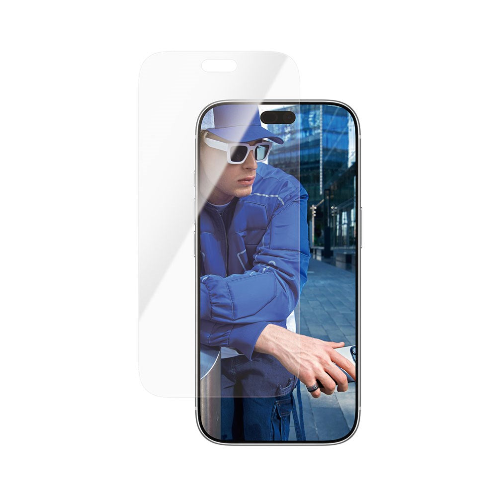 iPhone 18 Pro PanzerGlass Skærmbeskyttelse Classic Fit m. EasyAligner - Gennemsigtig