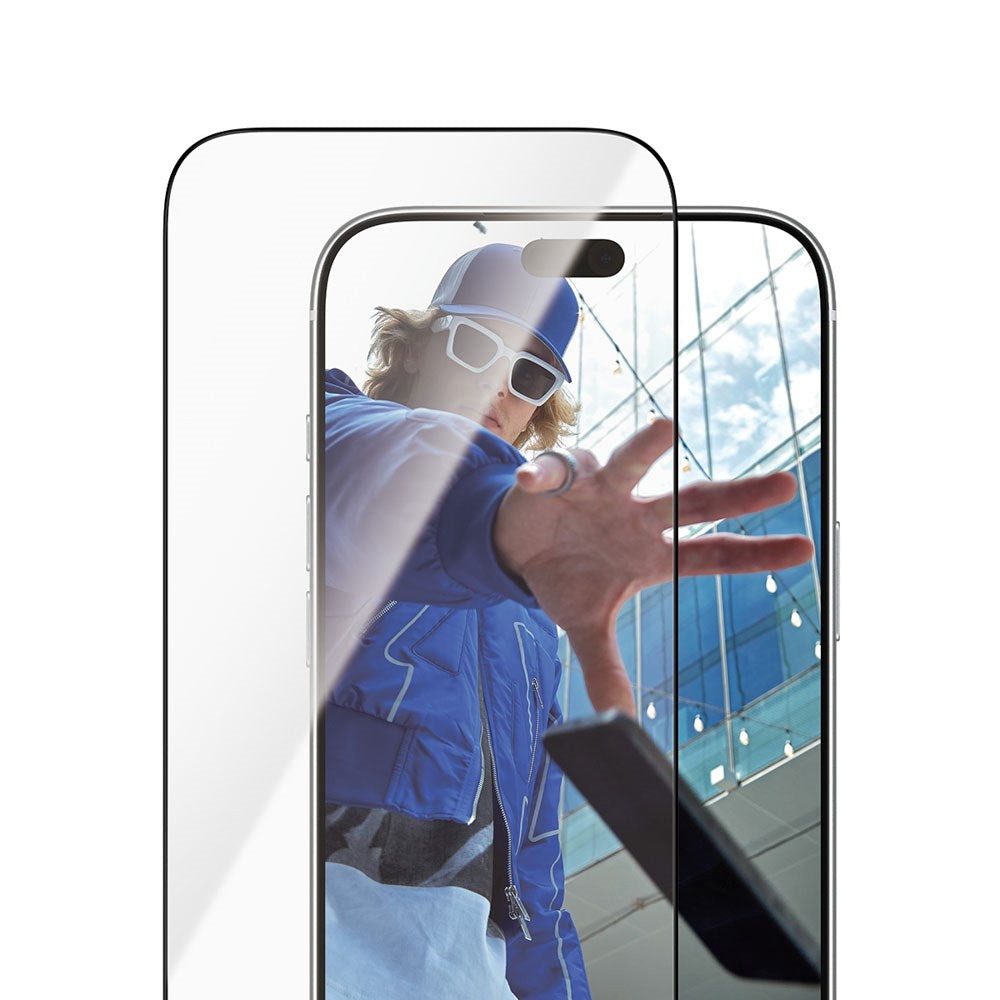 iPhone 18 Pro Max  / 17 Pro Max / 17 Pro Max PanzerGlass Skærmbeskyttelsesglas m. FastFit In-A-Box - Ultra Wide Fit - Gennemsigtig