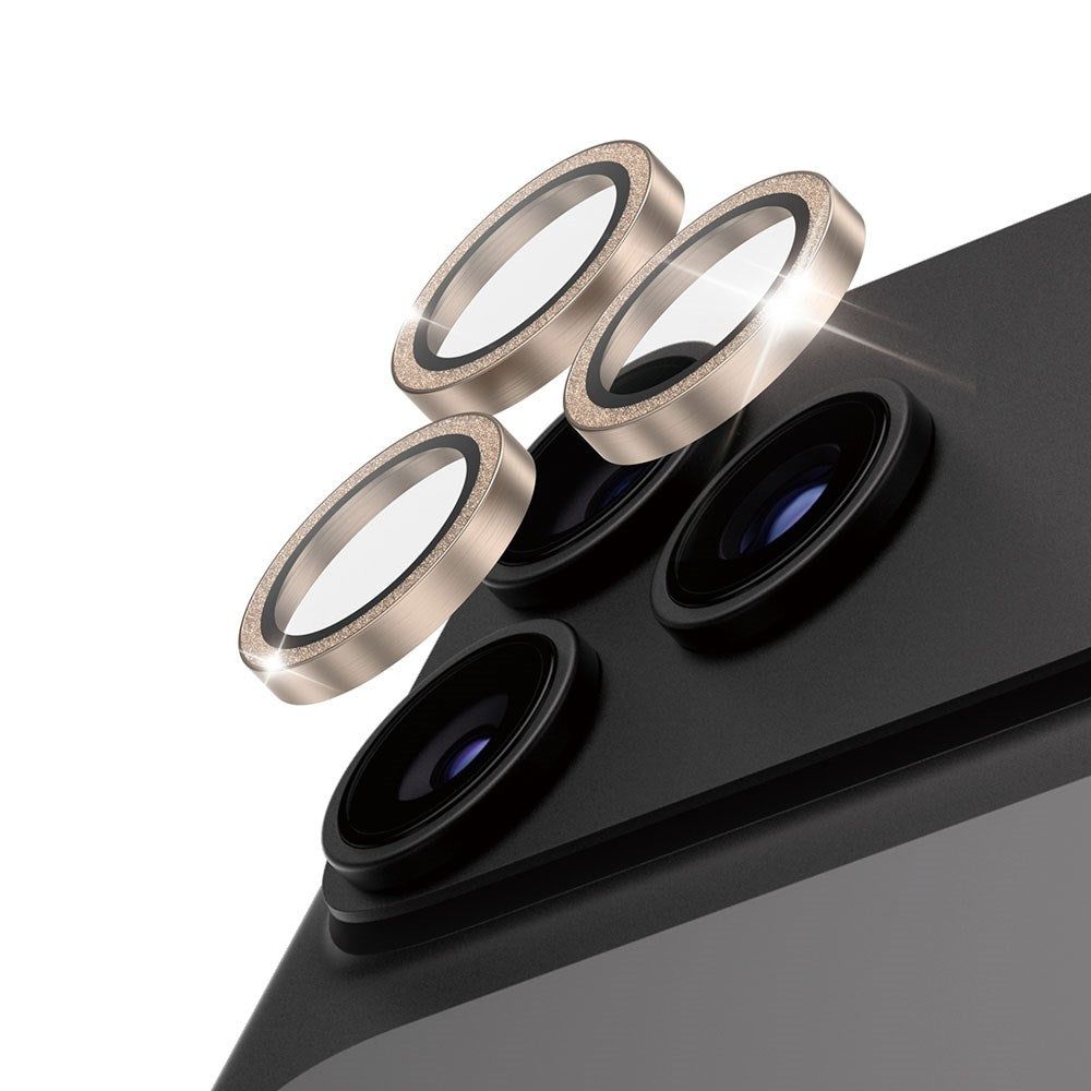 iPhone 18 Pro / Pro Max PanzerGlass Hoops - Kamerabeskyttelse - Guld