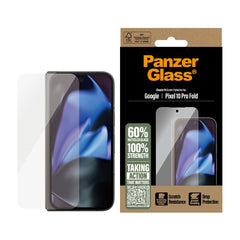 PanzerGlass Google Pixel 10 Pro Fold Skærmbeskyttelsesglas - Ultra Wide Fit - Gennemsigtig