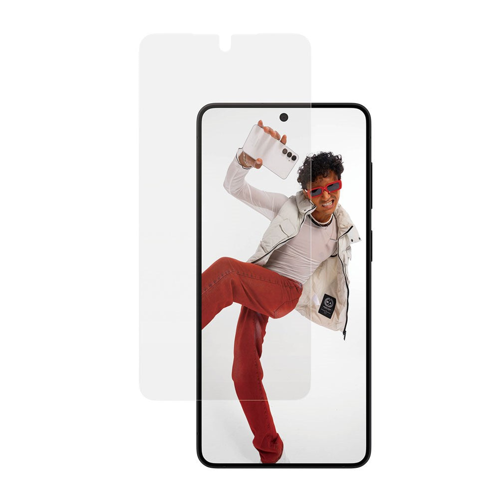 Samsung Galaxy S26+ (Plus) PanzerGlass Skærmbeskyttelsesglas m. FastFit In-A-Box - Ultra Wide Fit - Gennemsigtig