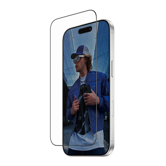 PanzerGlass iPhone 17 / 16 Pro Skærmbeskyttelsesglas m. FastFit In-A-Box - Ultra Wide Fit - Gennemsigtig