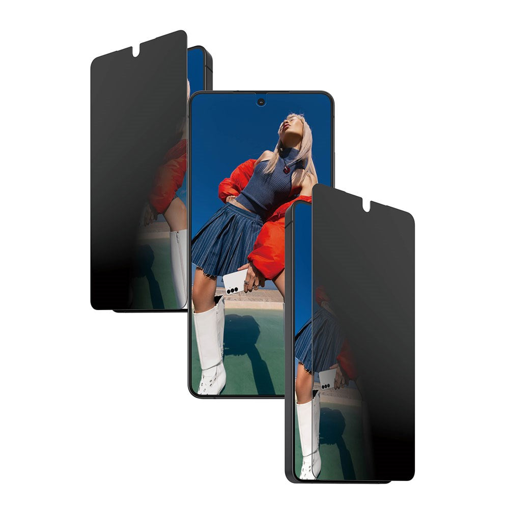 Samsung Galaxy S26 Ultra PanzerGlass 2-Way Privacy Skærmbeskyttelse m. EasyAligner - Gennemsigtig