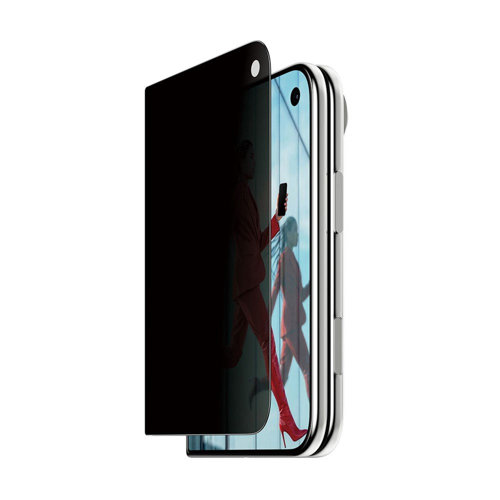 iPhone Duo PanzerGlass Ultra Wide Fit Skærmbeskyttelsesglas m. FastFit In-A-Box - Privacy - Gennemsigtig