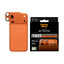 iPhone 17 Pro Max PanzerGlass FENDER Kameralinsebeskyttelse - Cosmic Orange