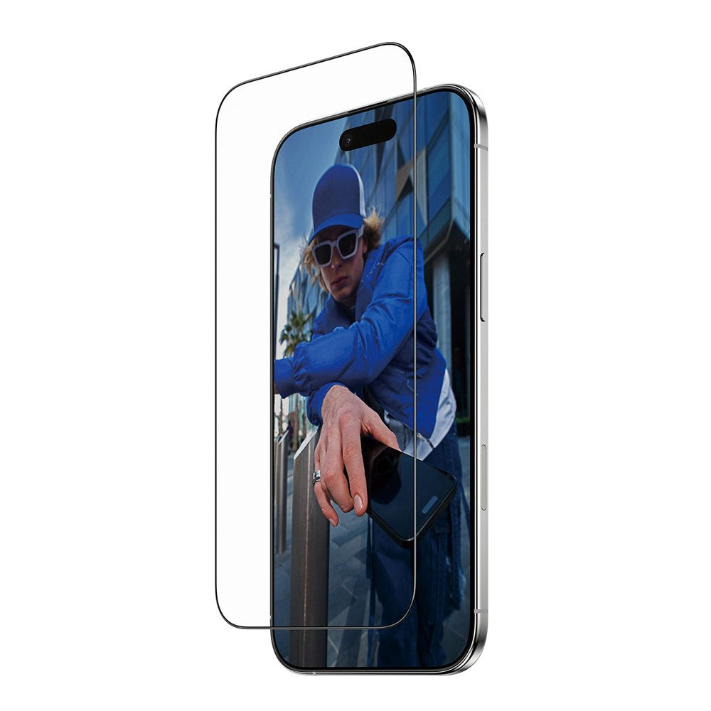 PanzerGlass iPhone Air Skærmbeskyttelsesglas m. FastFit In-A-Box - Ultra Wide Fit - Gennemsigtig
