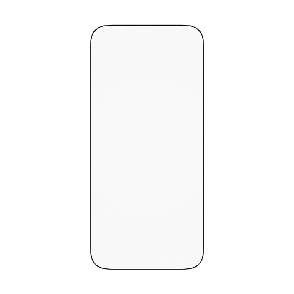 PanzerGlass iPhone 17 Pro Max Stealth Skærmbeskyttelse - Ultra-Wide Fit - Gennemsigtig / Sort Kant