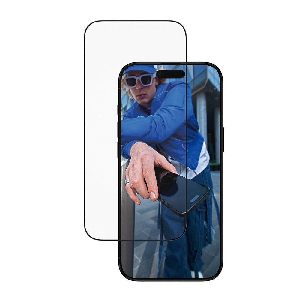 PanzerGlass iPhone Air Skærmbeskyttelsesglas m. EasyAligner - Ultra Wide Fit - Gennemsigtig