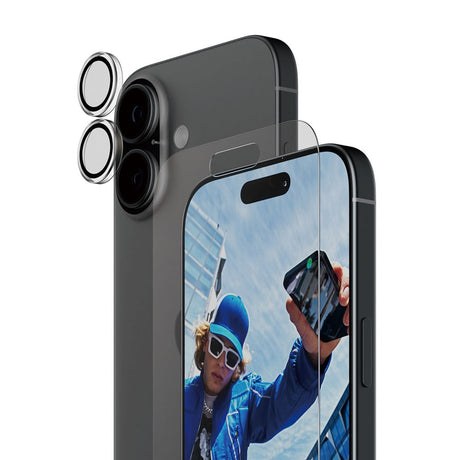 PanzerGlass iPhone 17 2-in-1 Classic Bundle - Skærmbeskyttelse + Kameralinsebeskyttelse - Gennemsigtig