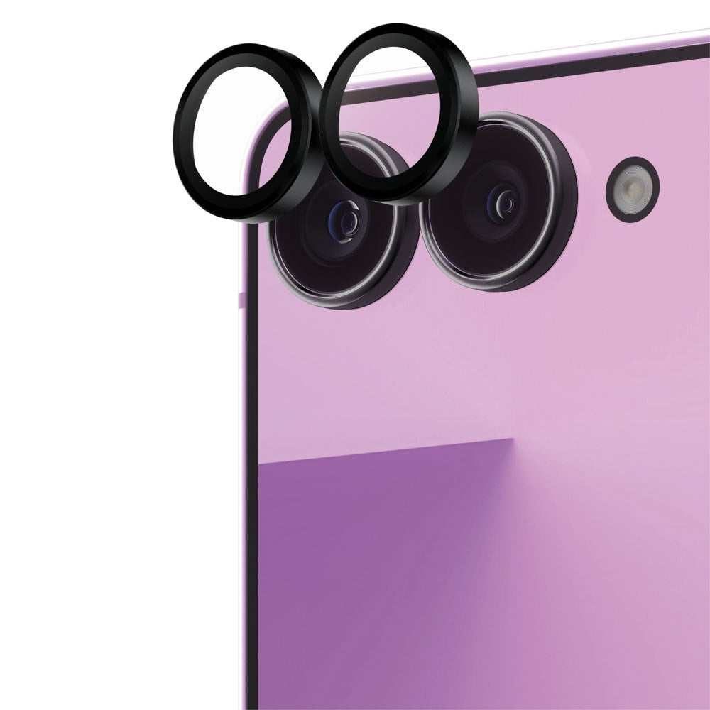 Samsung Galaxy Z Flip8 / Z Flip7 PanzerGlass Hoops Kameralinsebeskyttelse - Sort