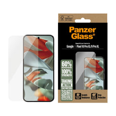 PanzerGlass Google Pixel 10 Pro XL / 9 Pro XL Skærmbeskyttelsesglas - Classic Fit - Gennemsigtig