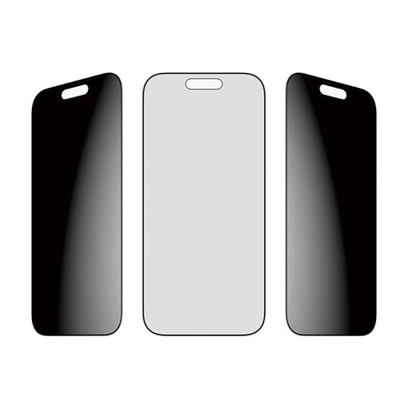 PanzerGlass iPhone 17 / 16 Pro 2-Way Privacy Skærmbeskyttelse - Ultra-Wide Fit - Gennemsigtig