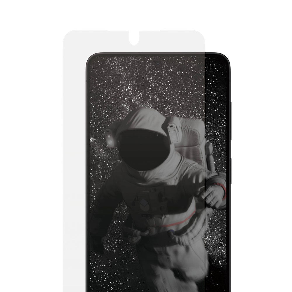 Samsung Galaxy S26+ (Plus) PanzerGlass Ceramic Skærmbeskyttelse m. EasyAligner - Ultra Wide Fit - Gennemsigtig