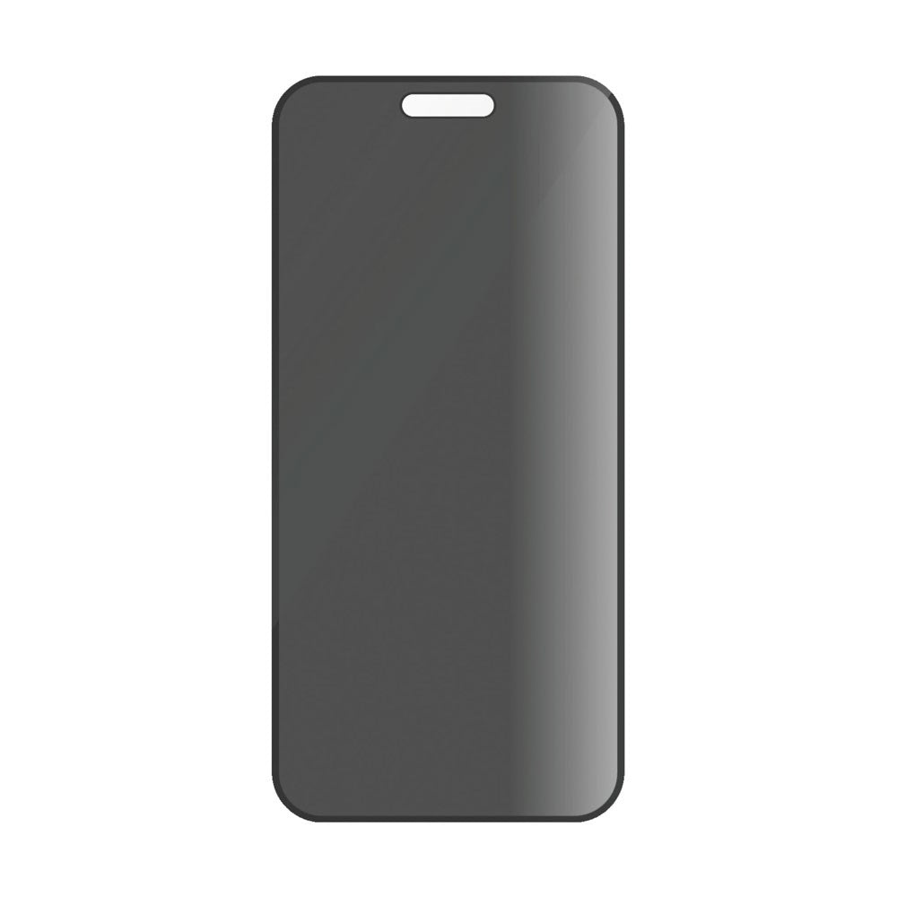 iPhone 16 / 15 PanzerGlass 2-Way Privacy Skærmbeskyttelse m. FastFit In-A-Box - Gennemsigtig