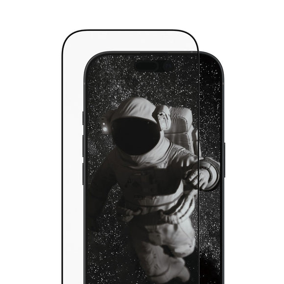 PanzerGlass iPhone 17 / 16 Pro Ceramic Skærmbeskyttelse m. EasyAligner - Ultra Wide Fit - Gennemsigtig