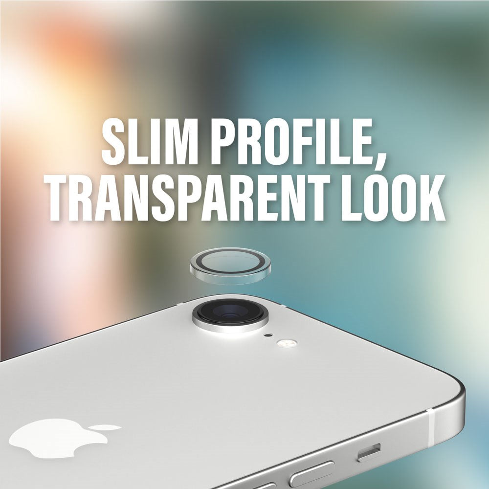 iPhone 17e / 16e PanzerGlass Hoops - Kamerabeskyttelse - Gennemsigtig