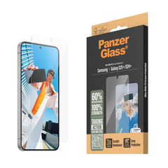 Samsung Galaxy S25+ (Plus) PanzerGlass Ultra-Wide Fit Skærmbeskyttelsesglas - Gennemsigtig