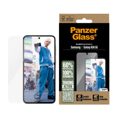 Samsung Galaxy A56 (5G) PanzerGlass Ultra Wide Fit Skærmbeskyttelse m. EasyAligner - Gennemsigtig