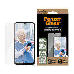 Samsung Galaxy A26 (5G) PanzerGlass Ultra Wide Fit Skærmbeskyttelse m. EasyAligner - Gennemsigtig