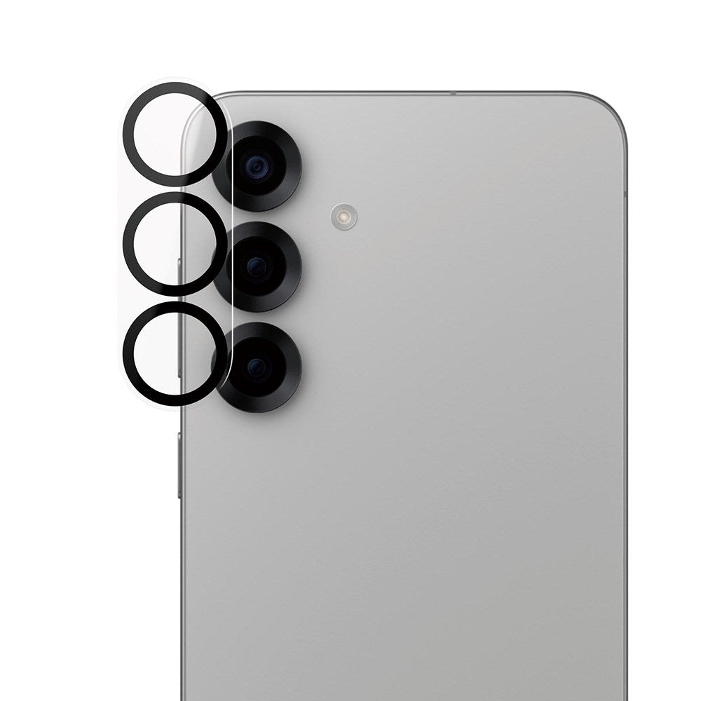 Samsung Galaxy S25+ (Plus) PanzerGlass PicturePerfect - Kamerabeskyttelse - Gennemsigtig / Sort
