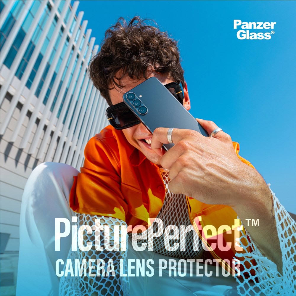 Samsung Galaxy S25 Ultra PanzerGlass PicturePerfect - Kamerabeskyttelse - Gennemsigtig / Sort
