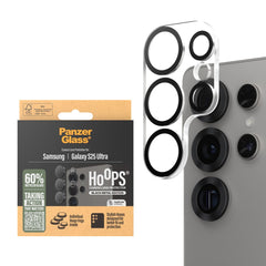 Samsung Galaxy S25 Ultra PanzerGlass PicturePerfect - Kamerabeskyttelse - Gennemsigtig / Sort