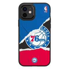 iPhone 12 / 12 Pro RhinoShield SolidSuit NBA Cover m. Philadelphia 76ers - Sweat and Tears