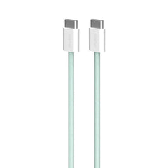 Puro Braided USB-C Kabel – 1.5m, 60W og 480Mbps Overførsel - Grøn