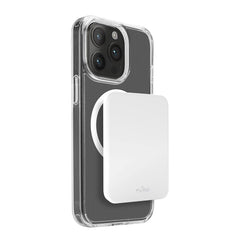 Puro Mini Power Mag 15W Magnetisk Powerbank 4200 mAh m. USB-C Stik - MagSafe Kompatibel - Hvid