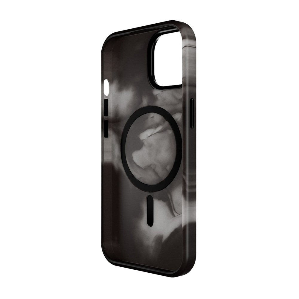iPhone 15 Puro AQUA Fleksibelt Plastik Cover - MagSafe Kompatibel - Sort