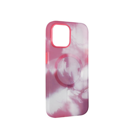 iPhone 15 Puro AQUA Fleksibelt Plastik Cover - MagSafe Kompatibel - Lyserød