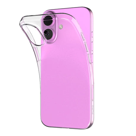 PURO NUDE Ultra Slim Cover 0.3mm - iPhone 16 - Gennemsigtig