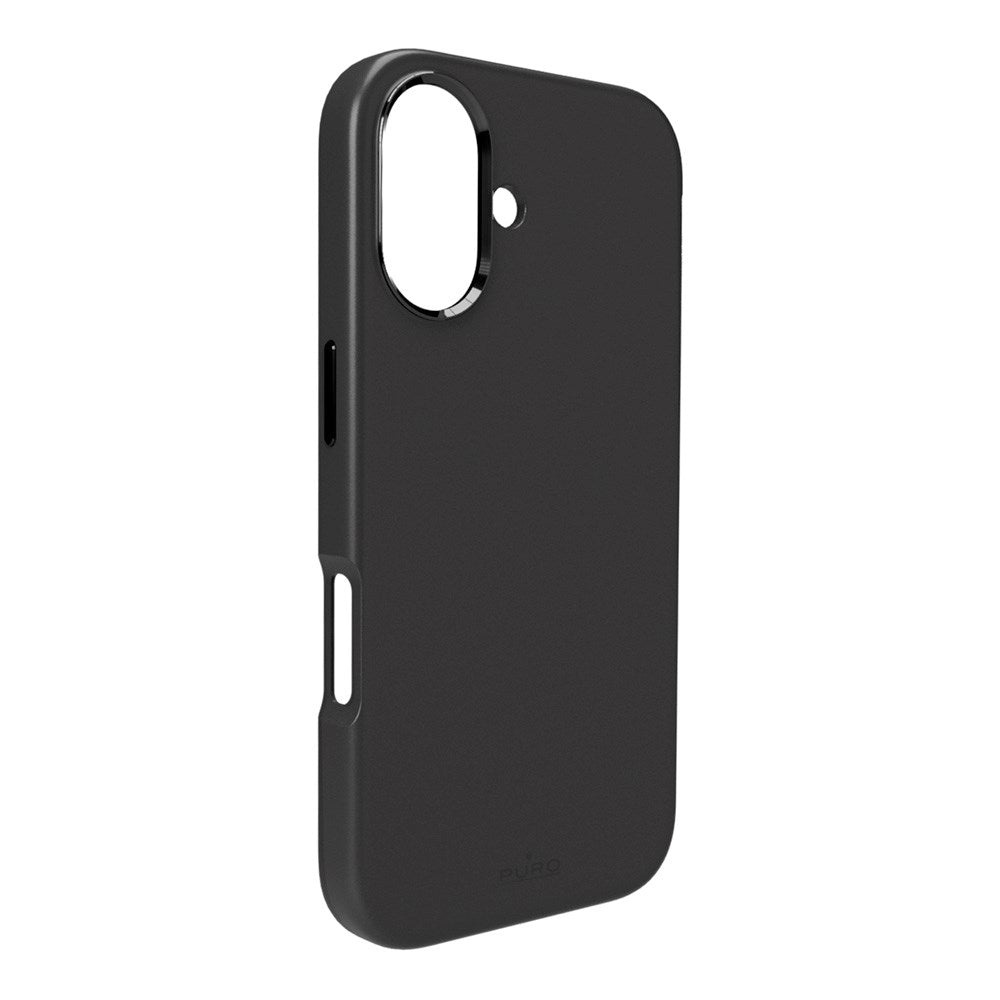 PURO ICON MAG PRO Silikone Cover - MagSafe Kompatibel - iPhone 16 - Sort