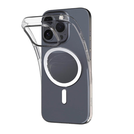 PURO MAG Ultra Slim MagSafe Cover 0.3mm - iPhone 16 Pro Max - Gennemsigtig