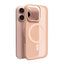 PURO DAYLIGHT Gradient MagSafe Silikone Cover - iPhone 16 Pro - Gennemsigtig/Beige