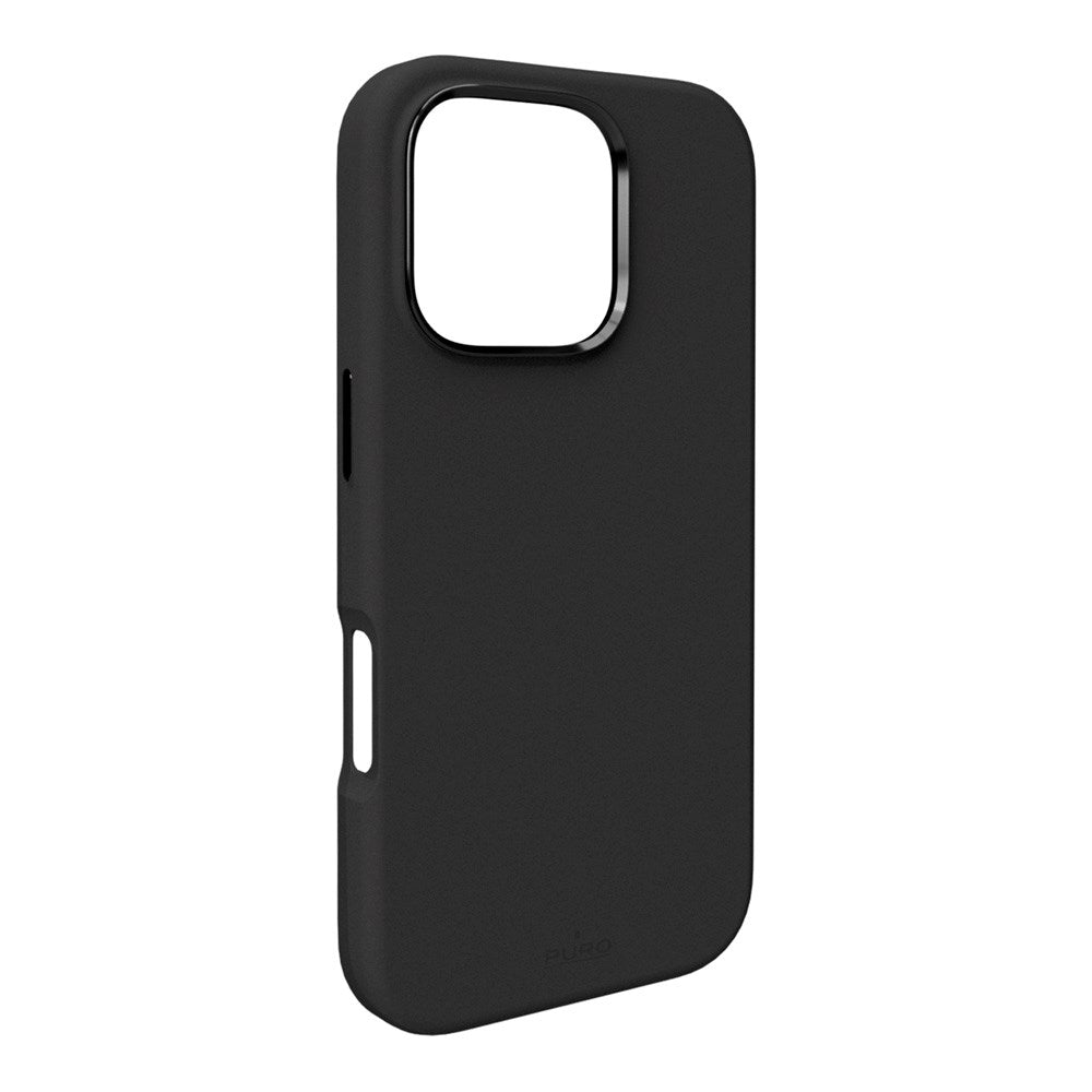 PURO ICON MAG PRO Silikone Cover - MagSafe Kompatibel - iPhone 16 Pro - Sort