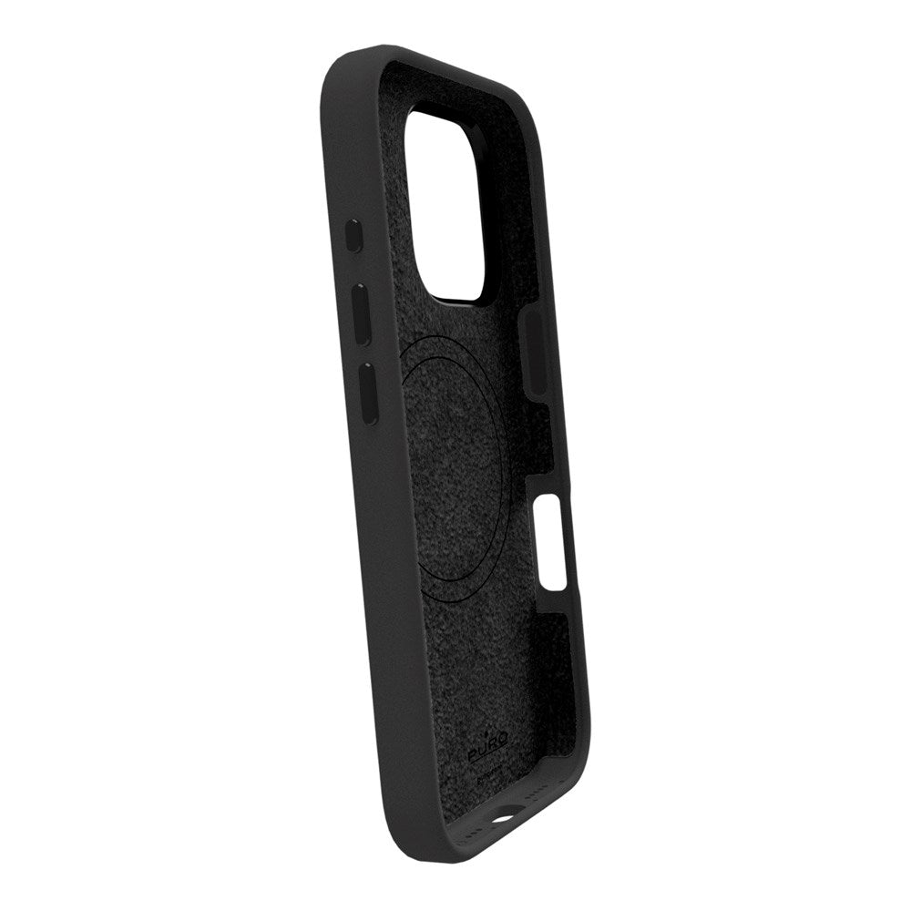 PURO ICON MAG PRO Silikone Cover - MagSafe Kompatibel - iPhone 16 Pro Max - Sort