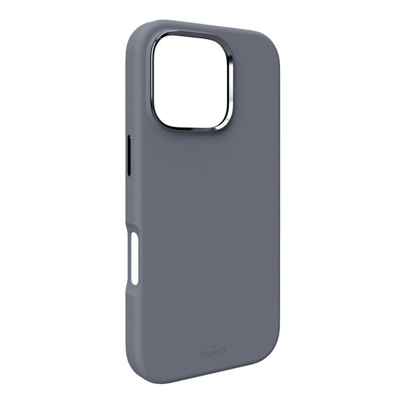 PURO ICON MAG PRO Silikone Cover - MagSafe Kompatibel - iPhone 16 Pro Max - Grå