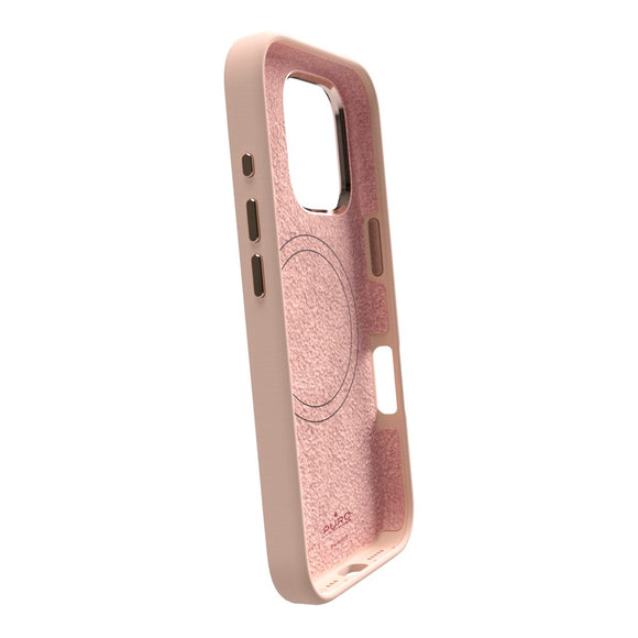 PURO ICON MAG PRO Silikone Cover - MagSafe Kompatibel - iPhone 16 Pro Max - Beige