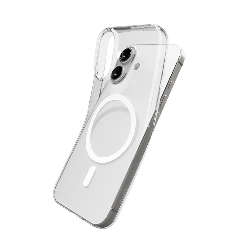iPhone 17 PURO 0.3 MAG Genbrugsplast Cover - MagSafe Kompatibel - Gennemsigtig