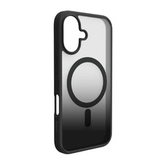 iPhone 17 PURO GRADIENT Cover - MagSafe Kompatibel - Gennemsigtig / Sort