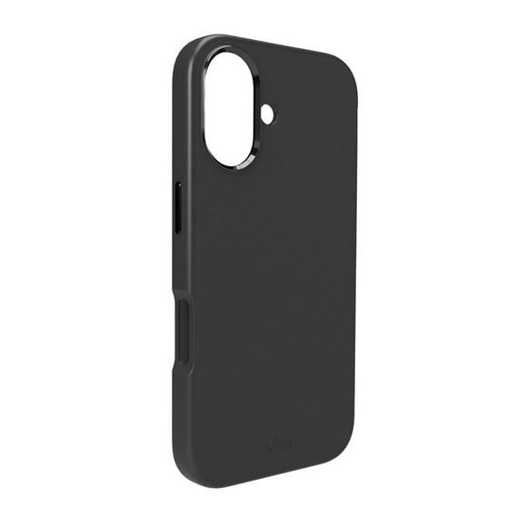 iPhone 17 PURO ICON MAG PRO Silikone Cover - MagSafe Kompatibel - Sort