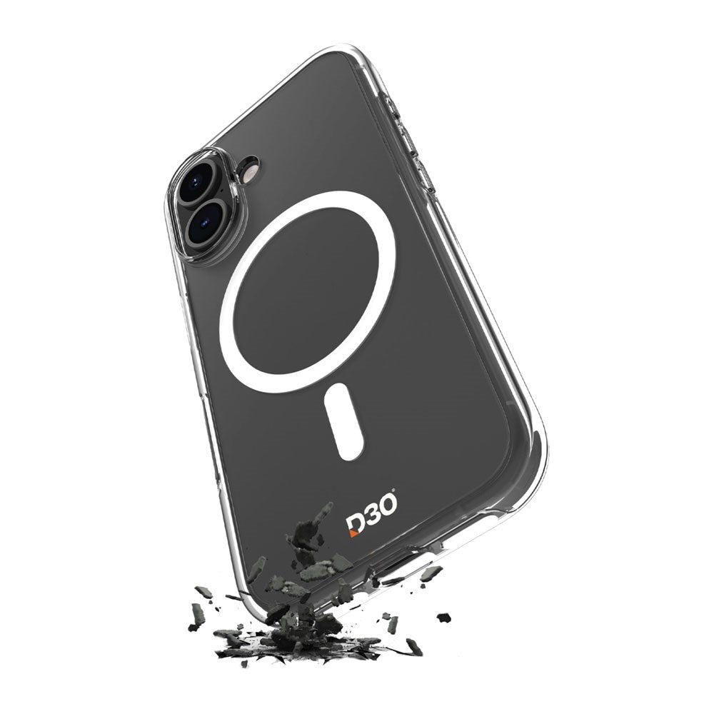 iPhone 17 PURO IMPACT CLEAR Hybrid Cover - MagSafe Kompatibel - Gennemsigtig