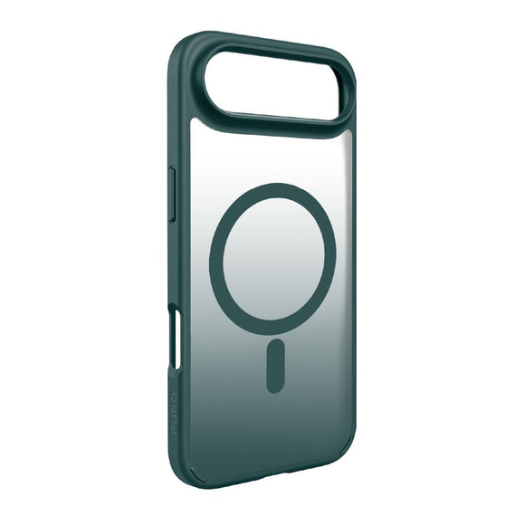 iPhone Air PURO GRADIENT Cover - MagSafe Kompatibel - Gennemsigtig / Grøn