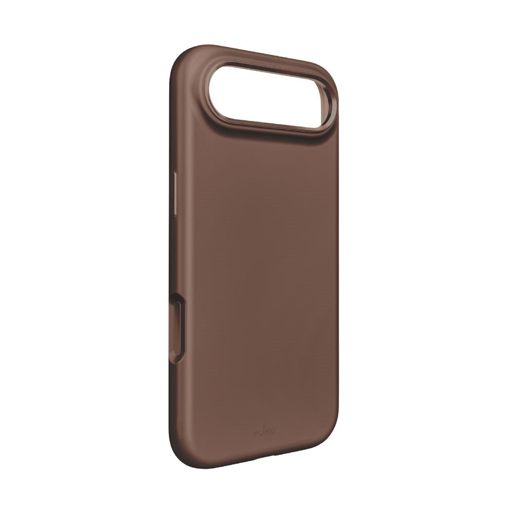 iPhone Air PURO ICON MAG PRO Silikone Cover - MagSafe Kompatibel - Brun