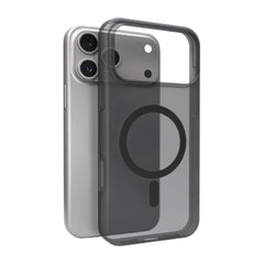 iPhone 17 Pro PURO DAYLIGHT Silikone Cover - MagSafe Kompatibel - Gennemsigtig / Sort