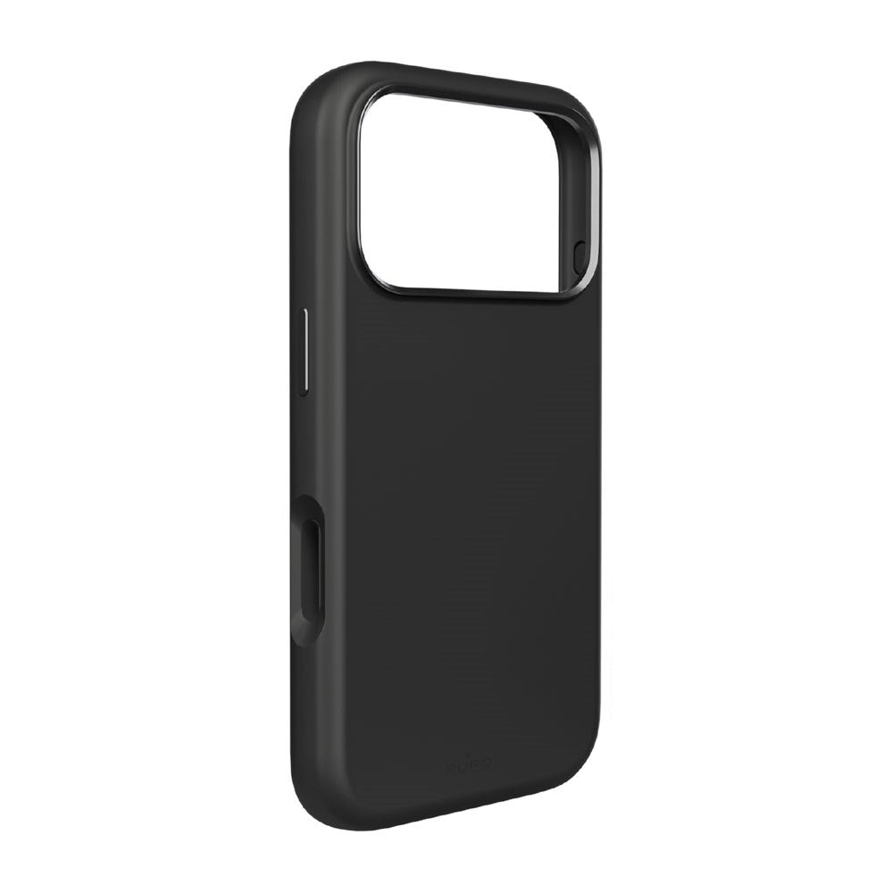 iPhone 17 Pro PURO ICON MAG PRO Silikone Cover - MagSafe Kompatibel - Sort