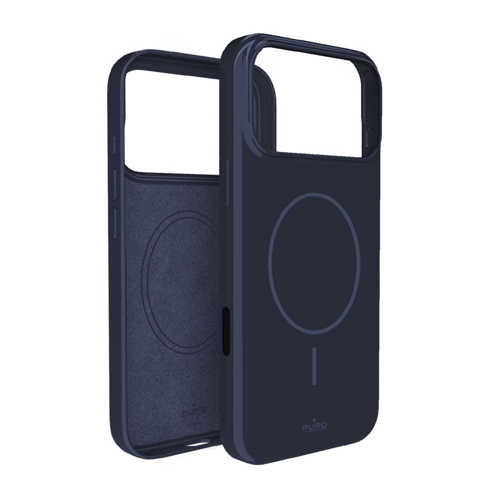 iPhone 17 Pro Max PURO PULSE Bagsidecover - MagSafe Kompatibel - Mørkeblå